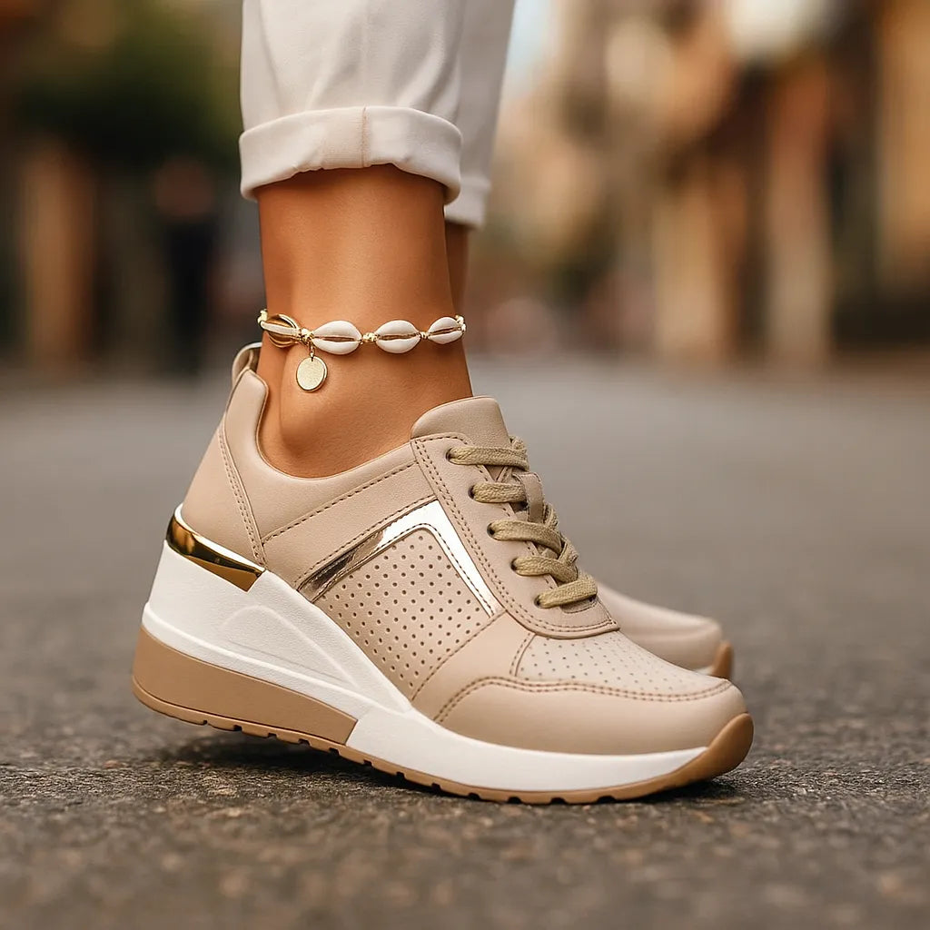 Damen Sneaker Casual Regular Fit Freizeit