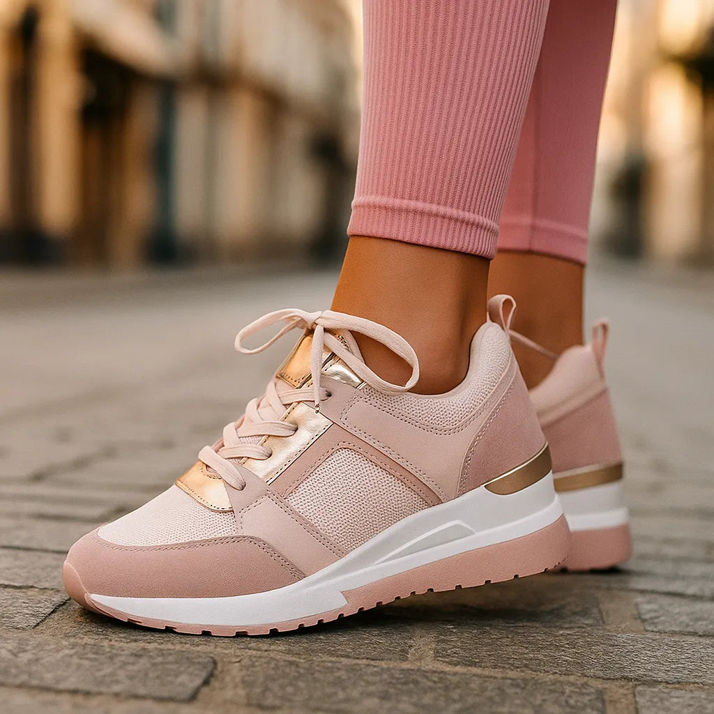 Damen Sneaker Casual Regular Fit Freizeit
