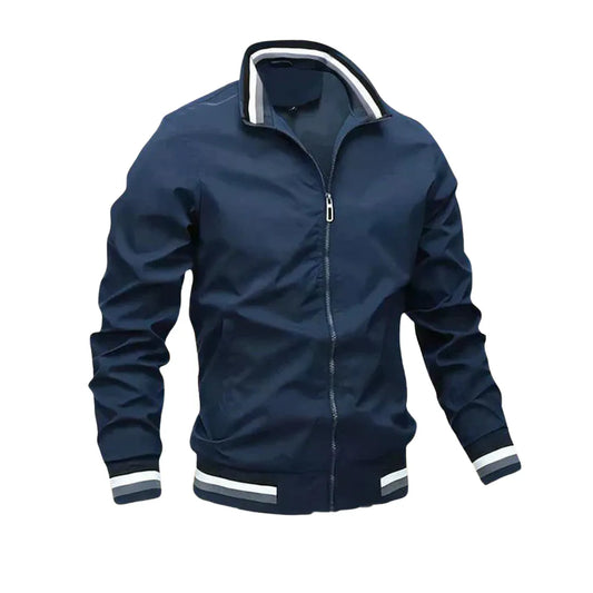 Leichte Herrenjacke Slim Fit Sportlich Elegant Freizeit