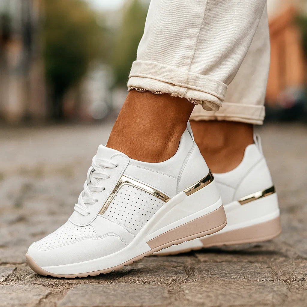 Damen Sneaker Casual Regular Fit Freizeit