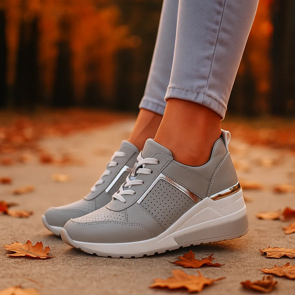 Damen Sneaker Casual Regular Fit Freizeit