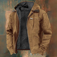 Gesteppte Winterjacke Damen Regular Fit Freizeit mit Kapuze