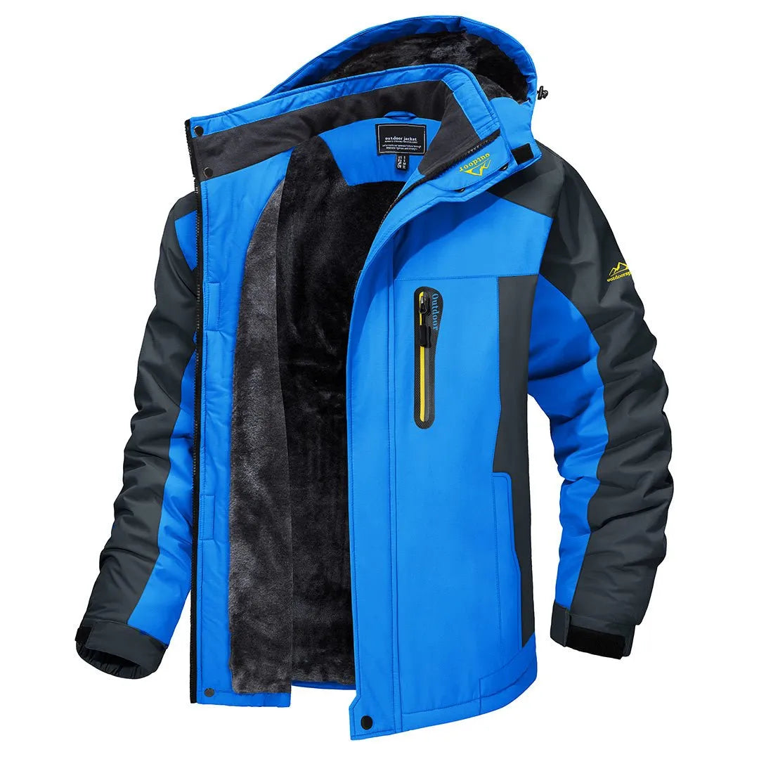 Outdoorjacke Damen & Herren Regular Fit Freizeit Wetterfest