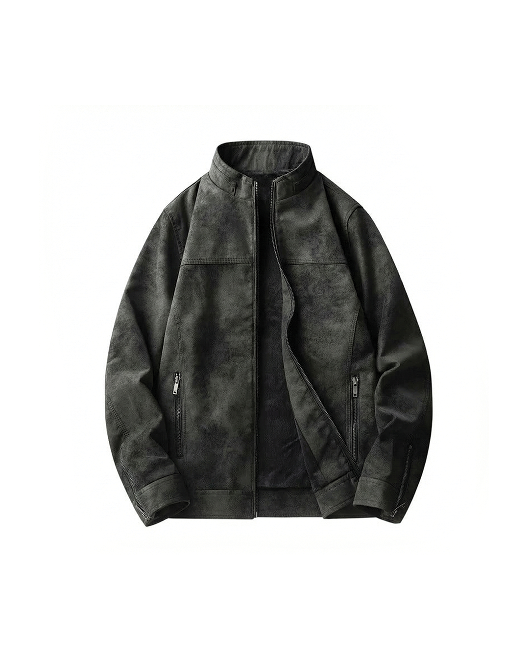Herren Fleecejacke Regular Fit Freizeit