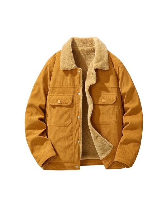 Damen Jacke Regular Fit mit Seitentaschen und gefüttertem Innenfutter