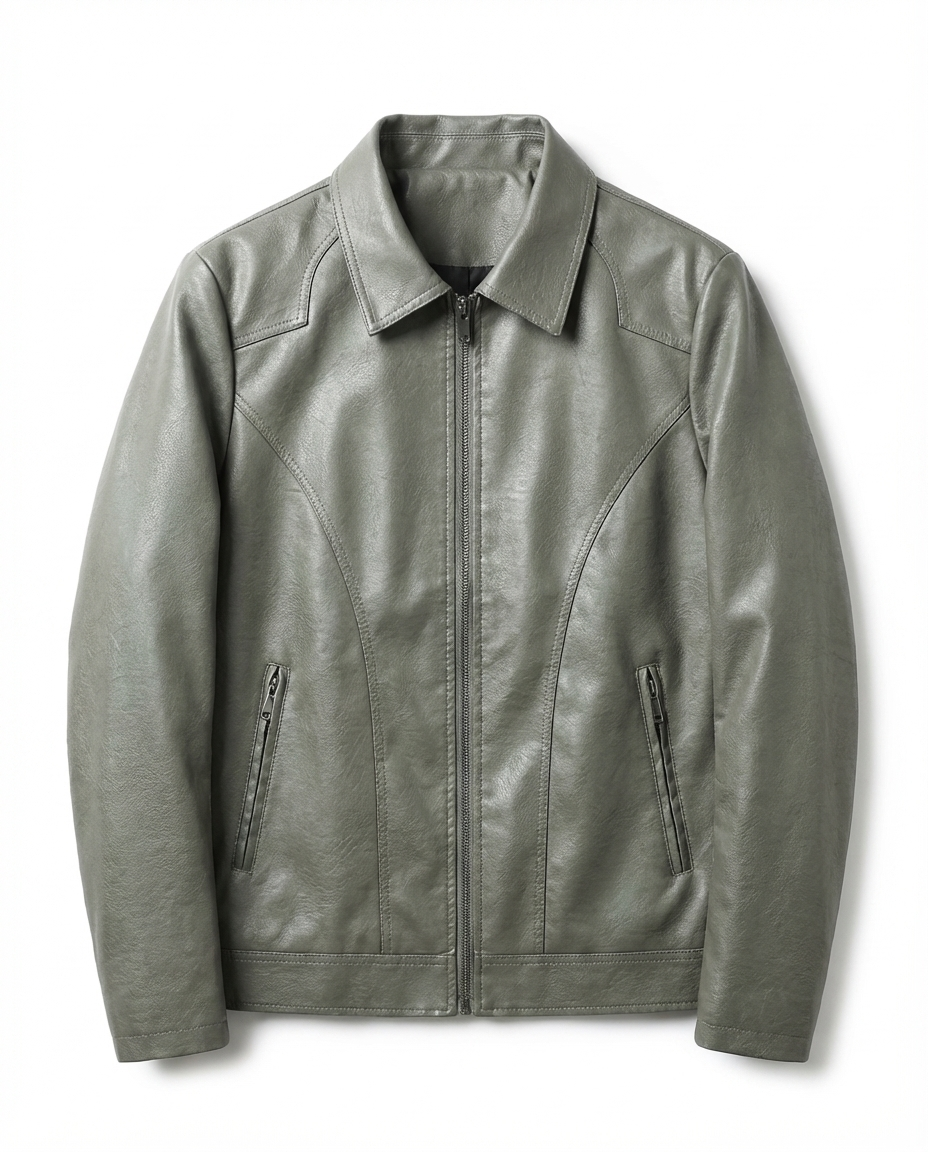 Herren Lederjacke Slim Fit Freizeit & Abenteuer