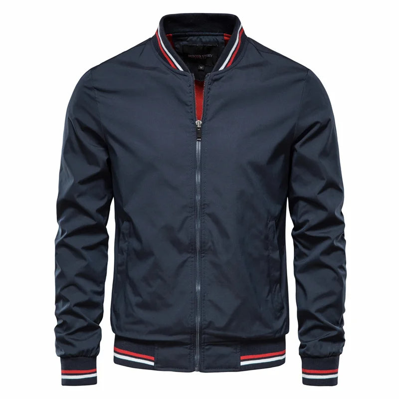 Herren Bomberjacke Regular Fit Freizeit