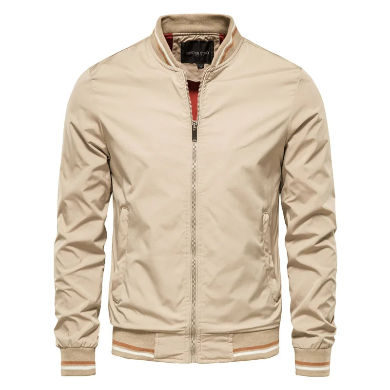 Herren Bomberjacke Regular Fit Freizeit