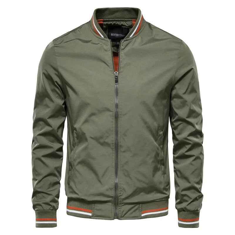 Herren Bomberjacke Regular Fit Freizeit
