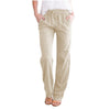 Leichte Freizeithose Damen Regular Fit Sommer Freizeit